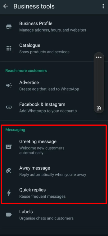 ساخت فروشگاه آنلاین در واتساپ