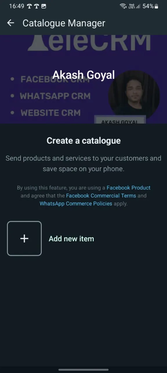 ساخت فروشگاه آنلاین در واتساپ